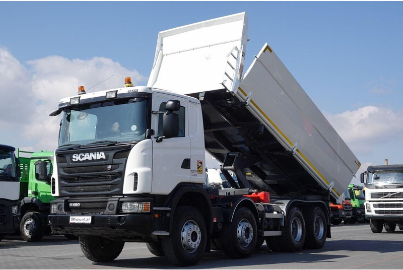 Scania G 480 / 8x4 / WYWROTKA / HYDROBURTA / BORDMATIC / MANUAL - Φορτηγό ανατρεπόμενο: φωτογραφία 1 Scania G 480 / 8x4 / WYWROTKA / HYDROBURTA / BORDMATIC / MANUAL - Φορτηγό ανατρεπόμενο: φωτογραφία 1