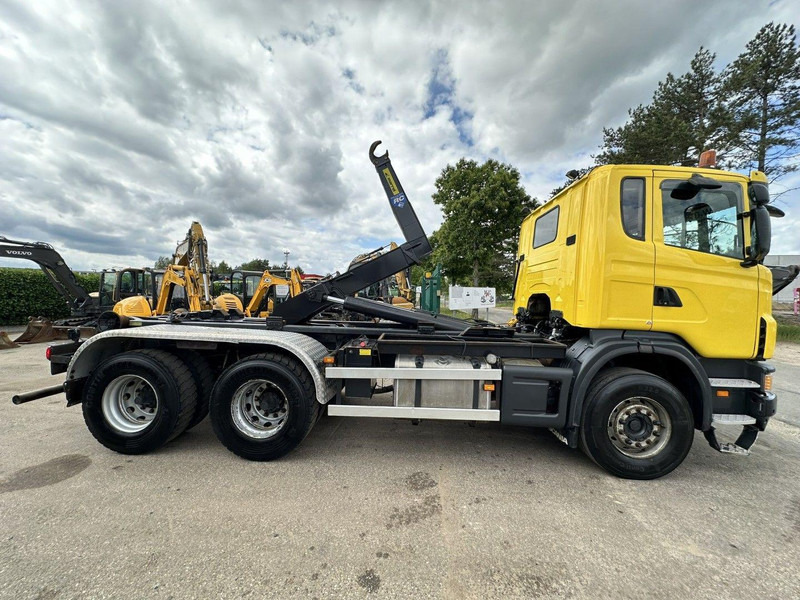 Scania G440 6x4 20T MARREL HOOKLIFT - RETARDER - STEEL - Φορτηγό με ανοιχτή καρότσα, Φορτηγό με γερανό: φωτογραφία 2 Scania G440 6x4 20T MARREL HOOKLIFT - RETARDER - STEEL - Φορτηγό με ανοιχτή καρότσα, Φορτηγό με γερανό: φωτογραφία 2