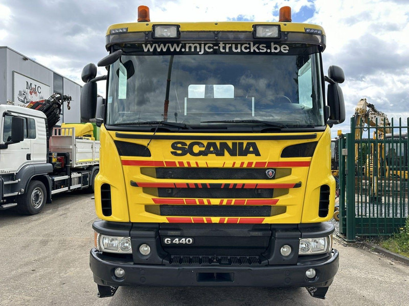Scania G440 6x4 20T MARREL HOOKLIFT - RETARDER - STEEL - Φορτηγό με ανοιχτή καρότσα, Φορτηγό με γερανό: φωτογραφία 3 Scania G440 6x4 20T MARREL HOOKLIFT - RETARDER - STEEL - Φορτηγό με ανοιχτή καρότσα, Φορτηγό με γερανό: φωτογραφία 3