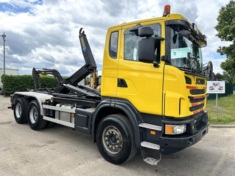 Scania G440 6x4 20T MARREL HOOKLIFT - RETARDER - STEEL - Φορτηγό με ανοιχτή καρότσα, Φορτηγό με γερανό: φωτογραφία 5 Scania G440 6x4 20T MARREL HOOKLIFT - RETARDER - STEEL - Φορτηγό με ανοιχτή καρότσα, Φορτηγό με γερανό: φωτογραφία 5
