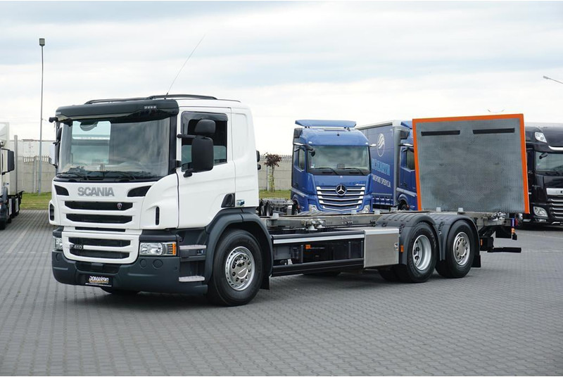 Scania P 410 / ACC / E 6 / BDF + WINDA / 7.15 , 7.45, 7.82 M / OŚ SKRĘT - Φορτηγό σασί: φωτογραφία 2 Scania P 410 / ACC / E 6 / BDF + WINDA / 7.15 , 7.45, 7.82 M / OŚ SKRĘT - Φορτηγό σασί: φωτογραφία 2