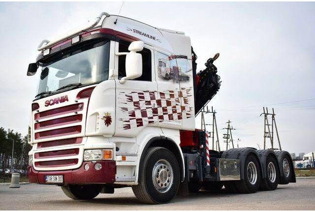 Scania R 480 8x4 FASSI 455 EURO 5 KRAN CRAN - Τράκτορας: φωτογραφία 4 Scania R 480 8x4 FASSI 455 EURO 5 KRAN CRAN - Τράκτορας: φωτογραφία 4
