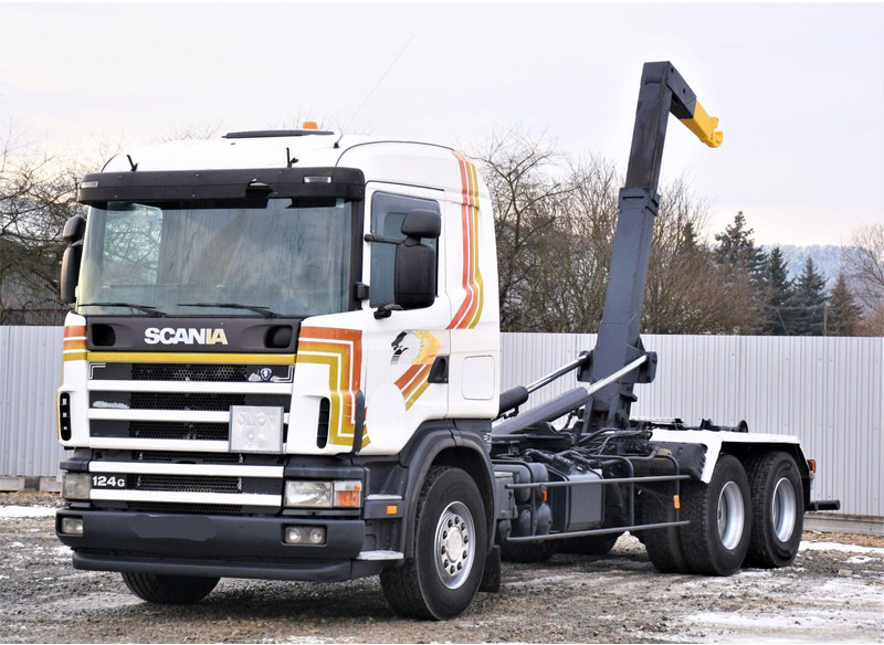 Scania R124 470 Abrollkipper * 6x2 * Motor Problem - Φορτηγό φόρτωσης γάντζου: φωτογραφία 2 Scania R124 470 Abrollkipper * 6x2 * Motor Problem - Φορτηγό φόρτωσης γάντζου: φωτογραφία 2