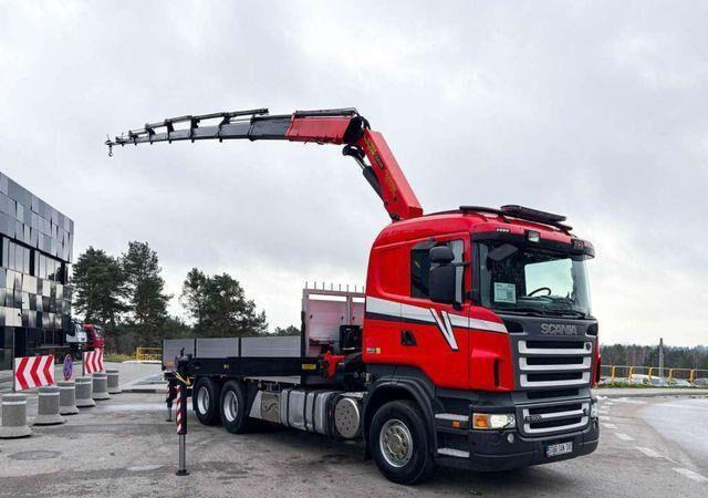 Scania R500 6x2 PALFINGER PK 29002 Crane Kran - Φορτηγό με ανοιχτή καρότσα, Φορτηγό με γερανό: φωτογραφία 2 Scania R500 6x2 PALFINGER PK 29002 Crane Kran - Φορτηγό με ανοιχτή καρότσα, Φορτηγό με γερανό: φωτογραφία 2