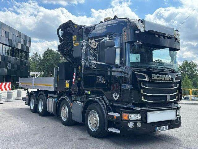 Scania R560 8x2 PALFINGER PK 92002 SH Fly Jib Winch 5t - Φορτηγό με ανοιχτή καρότσα, Φορτηγό με γερανό: φωτογραφία 3 Scania R560 8x2 PALFINGER PK 92002 SH Fly Jib Winch 5t - Φορτηγό με ανοιχτή καρότσα, Φορτηγό με γερανό: φωτογραφία 3