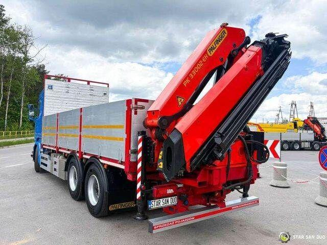 Φορτηγό με ανοιχτή καρότσα, Φορτηγό με γερανό Scania R730: φωτογραφία 7