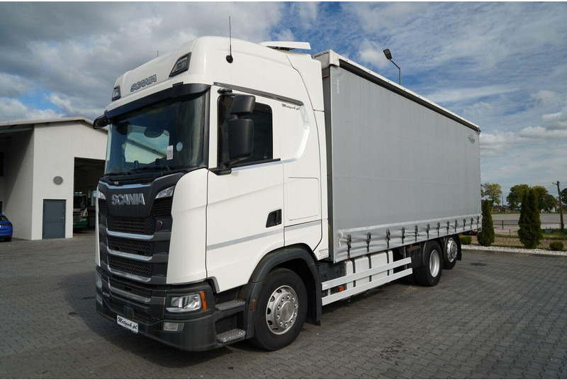 Scania S 450 / SOLÓWKA / 6X2 / OŚ PODNOSZONA / 2019 / - Φορτηγό μουσαμάς: φωτογραφία 5 Scania S 450 / SOLÓWKA / 6X2 / OŚ PODNOSZONA / 2019 / - Φορτηγό μουσαμάς: φωτογραφία 5