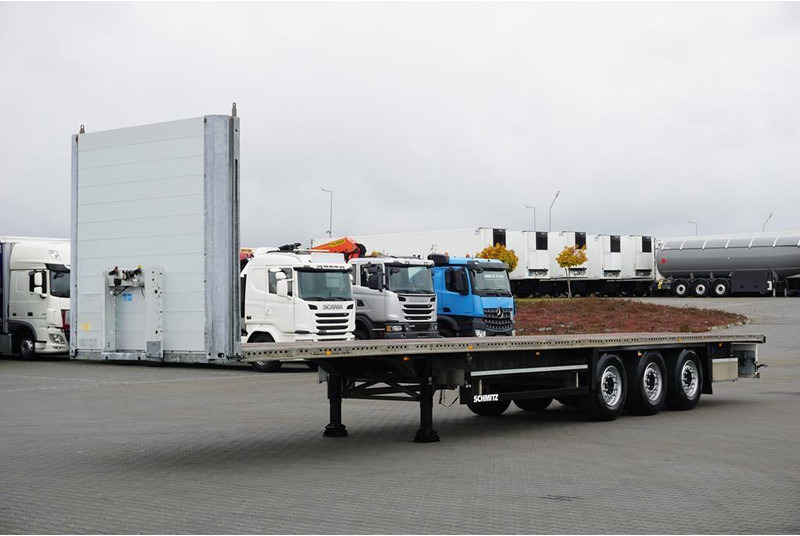 Schmitz Cargobull PLATFORMA / MULTI LOCK / OŚ PODNOSZONA - Επικαθήμενο πλατφόρμα/ Καρότσα: φωτογραφία 1 Schmitz Cargobull PLATFORMA / MULTI LOCK / OŚ PODNOSZONA - Επικαθήμενο πλατφόρμα/ Καρότσα: φωτογραφία 1