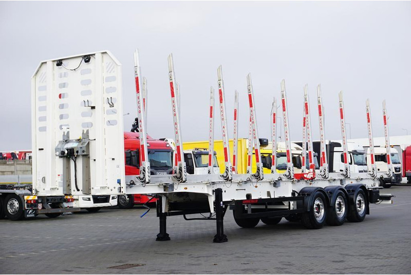 Schwarzmüller / KŁONICOWA / DO DREWNA WAGA 5 700 KG / OŚ PODNOSZONA - Τρέιλερ ξυλείας: φωτογραφία 1 Schwarzmüller / KŁONICOWA / DO DREWNA WAGA 5 700 KG / OŚ PODNOSZONA - Τρέιλερ ξυλείας: φωτογραφία 1