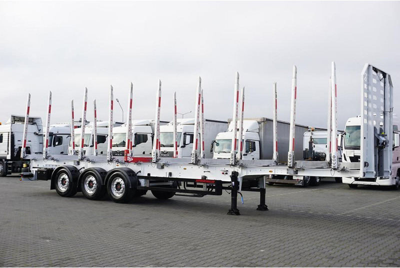 Schwarzmüller / KŁONICOWA / DO DREWNA WAGA 5 700 KG / OŚ PODNOSZONA - Τρέιλερ ξυλείας: φωτογραφία 4 Schwarzmüller / KŁONICOWA / DO DREWNA WAGA 5 700 KG / OŚ PODNOSZONA - Τρέιλερ ξυλείας: φωτογραφία 4