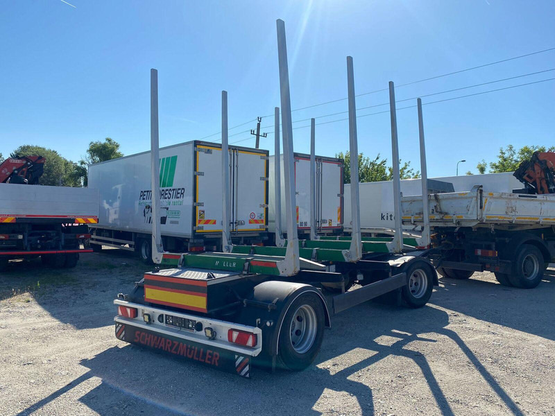 Schwarzmüller Log transporter trailer - Τρέιλερ ξυλείας: φωτογραφία 4 Schwarzmüller Log transporter trailer - Τρέιλερ ξυλείας: φωτογραφία 4