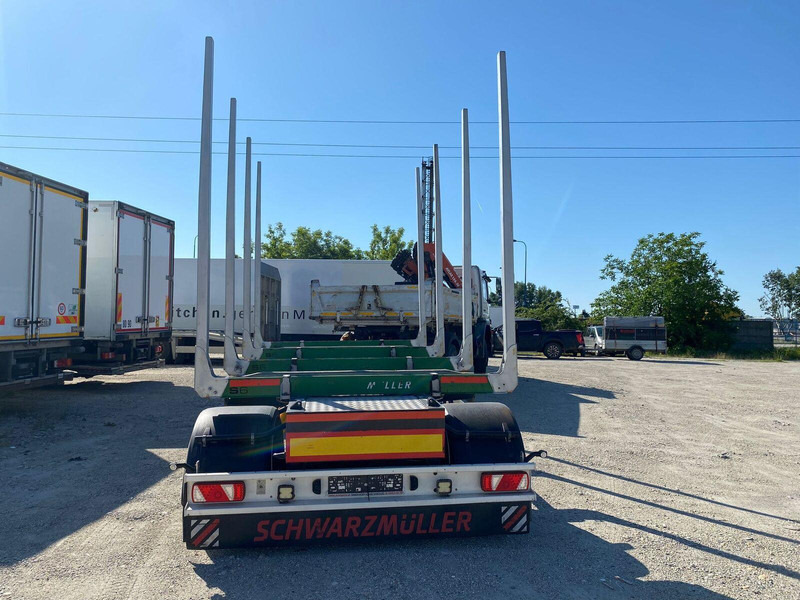 Schwarzmüller Log transporter trailer - Τρέιλερ ξυλείας: φωτογραφία 5 Schwarzmüller Log transporter trailer - Τρέιλερ ξυλείας: φωτογραφία 5