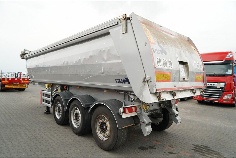 Stas WYWROTKA / 26m3 / ALUMINIOWA / OŚ PONOSZONA / SKRĘTNA / OSIE SA - Επικαθήμενο ανατρεπόμενο: φωτογραφία 5 Stas WYWROTKA / 26m3 / ALUMINIOWA / OŚ PONOSZONA / SKRĘTNA / OSIE SA - Επικαθήμενο ανατρεπόμενο: φωτογραφία 5