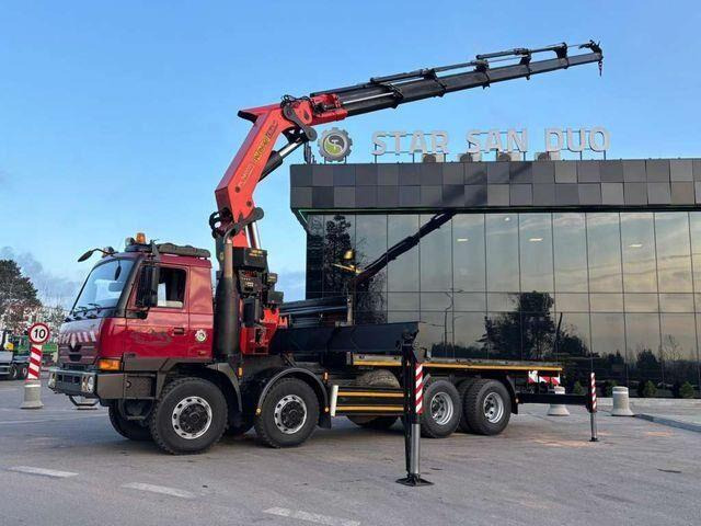 Tatra T815 8x8 PALFINGER PK 74002 Crane Kran - Φορτηγό με ανοιχτή καρότσα, Φορτηγό με γερανό: φωτογραφία 5 Tatra T815 8x8 PALFINGER PK 74002 Crane Kran - Φορτηγό με ανοιχτή καρότσα, Φορτηγό με γερανό: φωτογραφία 5