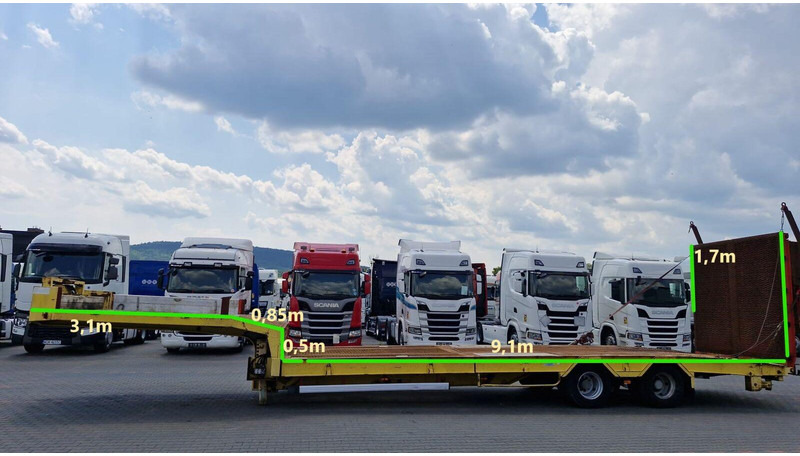 Verem NACZEPA LAWETA / NISKOPODWOZIOWA / 13.M / NAJAZDY HYDRAULICZNE - Επικαθήμενο με χαμηλό δάπεδο: φωτογραφία 3 Verem NACZEPA LAWETA / NISKOPODWOZIOWA / 13.M / NAJAZDY HYDRAULICZNE - Επικαθήμενο με χαμηλό δάπεδο: φωτογραφία 3