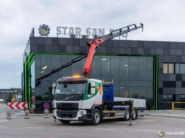 Volvo FE 360 6x2 PALFINGER PK 18502 SH Crane Kran - Φορτηγό με ανοιχτή καρότσα, Φορτηγό με γερανό: φωτογραφία 4 Volvo FE 360 6x2 PALFINGER PK 18502 SH Crane Kran - Φορτηγό με ανοιχτή καρότσα, Φορτηγό με γερανό: φωτογραφία 4