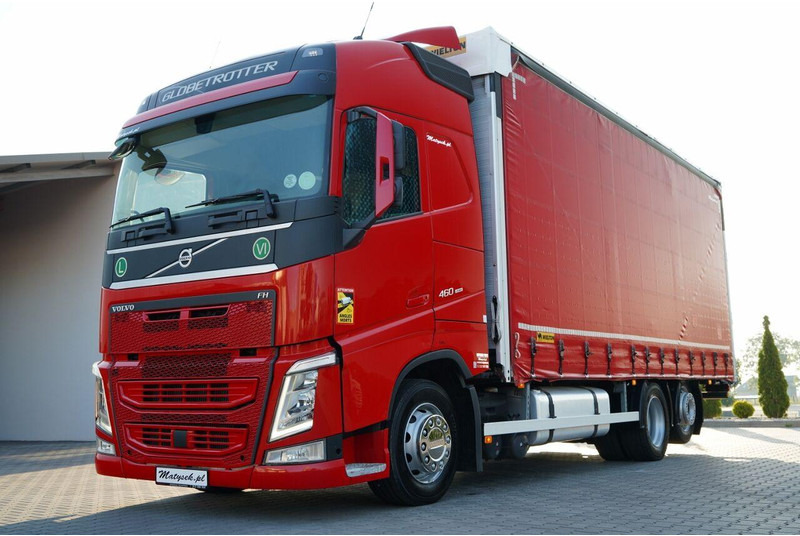 Volvo FH 460 / FIRANKA / 6x2 / PODNOSZONY DACH / I-PARK COOL / OŚ PODN - Φορτηγό μουσαμάς: φωτογραφία 1 Volvo FH 460 / FIRANKA / 6x2 / PODNOSZONY DACH / I-PARK COOL / OŚ PODN - Φορτηγό μουσαμάς: φωτογραφία 1