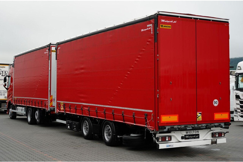 Volvo FH 460 / I-SAVE / ZESTAW TANDEM 120 M3 / PRZEJAZDOWY / I-PARK CO - Φορτηγό μουσαμάς: φωτογραφία 2 Volvo FH 460 / I-SAVE / ZESTAW TANDEM 120 M3 / PRZEJAZDOWY / I-PARK CO - Φορτηγό μουσαμάς: φωτογραφία 2