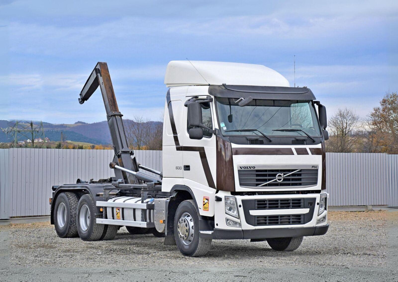 Volvo FH 500 * Abrollkipper * TOPZUSTAND / 6x4 - Φορτηγό φόρτωσης γάντζου: φωτογραφία 1 Volvo FH 500 * Abrollkipper * TOPZUSTAND / 6x4 - Φορτηγό φόρτωσης γάντζου: φωτογραφία 1