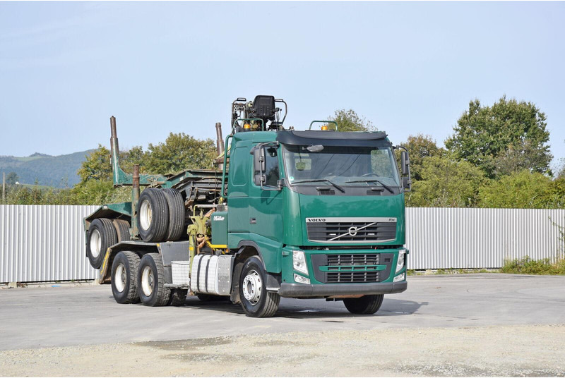 Volvo FH 500 * LOGLIFT F251 S80A + Anhänger /6x4 - Φορτηγό ξυλείας, Φορτηγό με γερανό: φωτογραφία 2 Volvo FH 500 * LOGLIFT F251 S80A + Anhänger /6x4 - Φορτηγό ξυλείας, Φορτηγό με γερανό: φωτογραφία 2