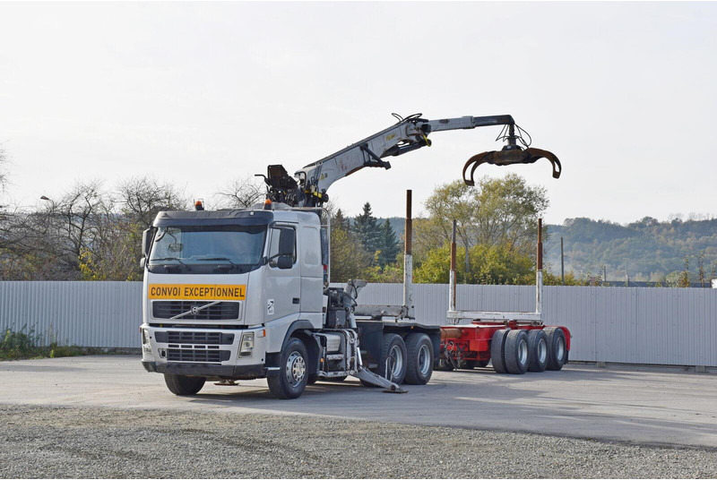Volvo FH 520 * EPSILON E260L83 * Anhänger /6x4 - Φορτηγό ξυλείας, Φορτηγό με γερανό: φωτογραφία 2 Volvo FH 520 * EPSILON E260L83 * Anhänger /6x4 - Φορτηγό ξυλείας, Φορτηγό με γερανό: φωτογραφία 2