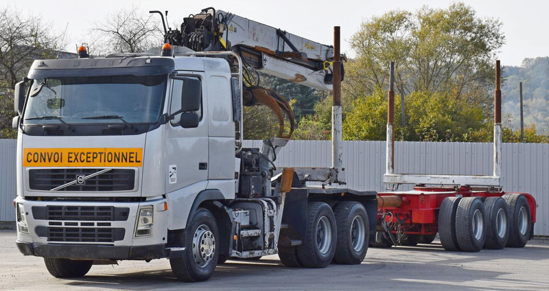 Volvo FH 520 * EPSILON E260L83 * Anhänger /6x4 - Φορτηγό ξυλείας, Φορτηγό με γερανό: φωτογραφία 4 Volvo FH 520 * EPSILON E260L83 * Anhänger /6x4 - Φορτηγό ξυλείας, Φορτηγό με γερανό: φωτογραφία 4