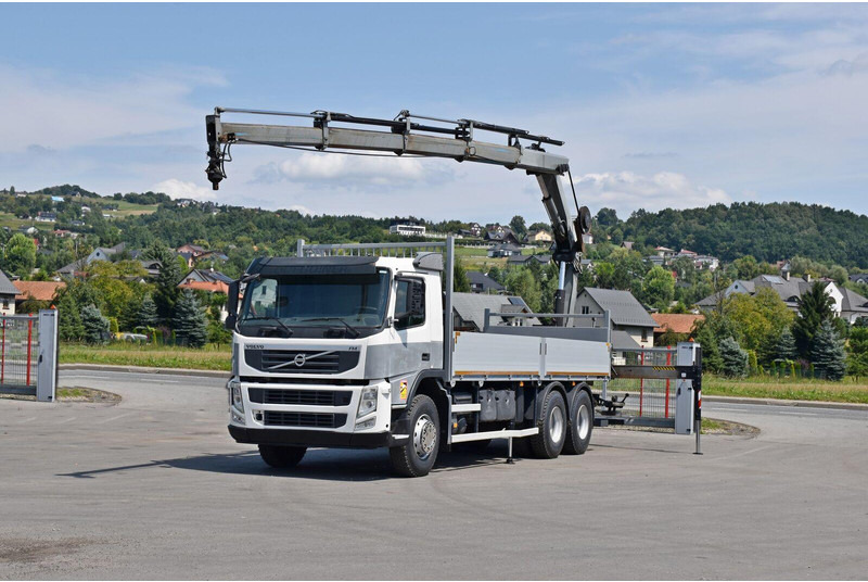 Volvo FM 370 - Φορτηγό με ανοιχτή καρότσα, Φορτηγό με γερανό: φωτογραφία 2 Volvo FM 370 - Φορτηγό με ανοιχτή καρότσα, Φορτηγό με γερανό: φωτογραφία 2