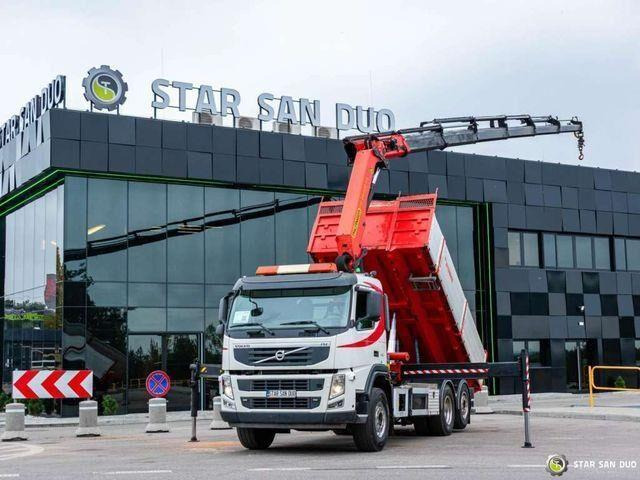 Volvo FM 410 6x2 PALFINGER PK 26002 EH Crane Tipper - Φορτηγό ανατρεπόμενο, Φορτηγό με γερανό: φωτογραφία 1 Volvo FM 410 6x2 PALFINGER PK 26002 EH Crane Tipper - Φορτηγό ανατρεπόμενο, Φορτηγό με γερανό: φωτογραφία 1