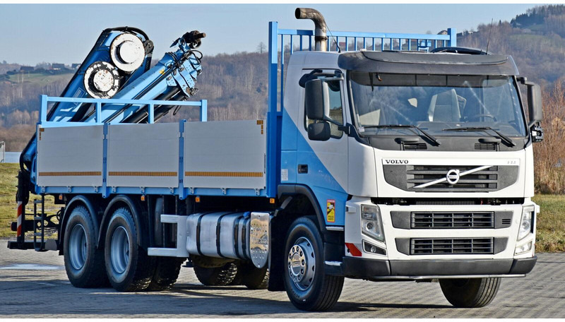 Volvo FM 410 - Φορτηγό με ανοιχτή καρότσα, Φορτηγό με γερανό: φωτογραφία 3 Volvo FM 410 - Φορτηγό με ανοιχτή καρότσα, Φορτηγό με γερανό: φωτογραφία 3