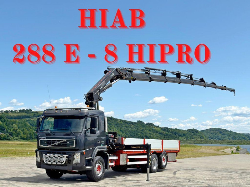 Volvo FM 440 * HIAB 288 E - 8 HIPRO/FUNK * TOPZUSTAND - Φορτηγό με ανοιχτή καρότσα, Φορτηγό με γερανό: φωτογραφία 1 Volvo FM 440 * HIAB 288 E - 8 HIPRO/FUNK * TOPZUSTAND - Φορτηγό με ανοιχτή καρότσα, Φορτηγό με γερανό: φωτογραφία 1