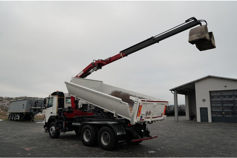 Volvo FMX 380 / 6x4 / WYWROTKA + HDS HMF 1820 K2 / HYDROBURTA / STEROW - Φορτηγό ανατρεπόμενο, Φορτηγό με γερανό: φωτογραφία 3 Volvo FMX 380 / 6x4 / WYWROTKA + HDS HMF 1820 K2 / HYDROBURTA / STEROW - Φορτηγό ανατρεπόμενο, Φορτηγό με γερανό: φωτογραφία 3