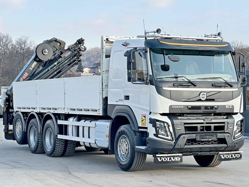 Volvo FMX 460 HIAB X - HIPRO 302 EP - 5 + FUNK/ 8x4 - Φορτηγό με ανοιχτή καρότσα, Φορτηγό με γερανό: φωτογραφία 3 Volvo FMX 460 HIAB X - HIPRO 302 EP - 5 + FUNK/ 8x4 - Φορτηγό με ανοιχτή καρότσα, Φορτηγό με γερανό: φωτογραφία 3
