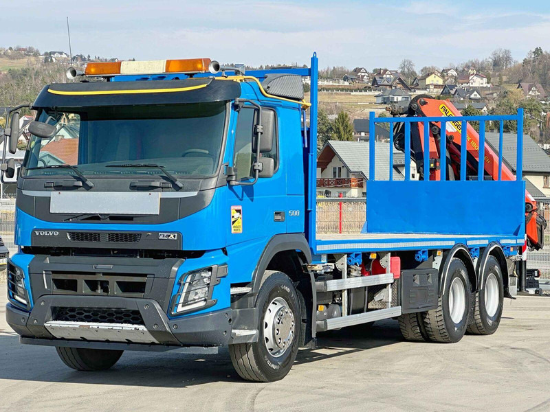 Volvo FMX 500 * PK 18002 - EH B + FUNK/6x4 * TOP - Φορτηγό με ανοιχτή καρότσα, Φορτηγό με γερανό: φωτογραφία 4 Volvo FMX 500 * PK 18002 - EH B + FUNK/6x4 * TOP - Φορτηγό με ανοιχτή καρότσα, Φορτηγό με γερανό: φωτογραφία 4