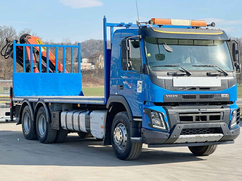 Volvo FMX 500 * PK 18002 - EH B + FUNK/6x4 * TOP - Φορτηγό με ανοιχτή καρότσα, Φορτηγό με γερανό: φωτογραφία 3 Volvo FMX 500 * PK 18002 - EH B + FUNK/6x4 * TOP - Φορτηγό με ανοιχτή καρότσα, Φορτηγό με γερανό: φωτογραφία 3