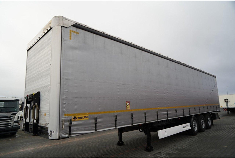 Wielton FIRANKA / STANDARD / OŚ PODNOSZONA / PLANDEKA ZBROJONA - Επικαθήμενο κουρτίνα: φωτογραφία 4 Wielton FIRANKA / STANDARD / OŚ PODNOSZONA / PLANDEKA ZBROJONA - Επικαθήμενο κουρτίνα: φωτογραφία 4