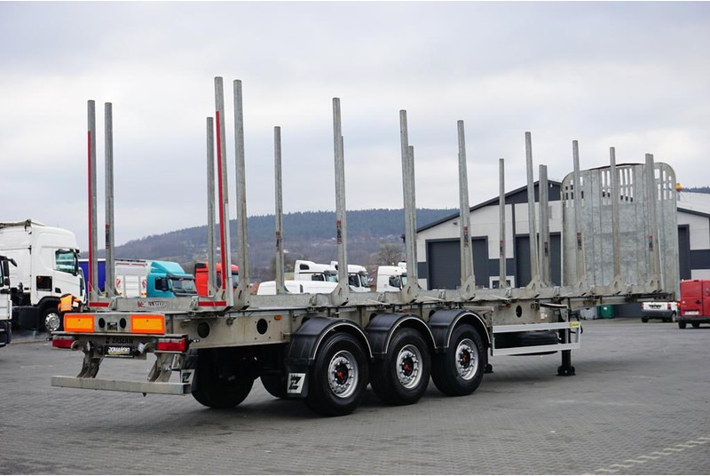 Zaslaw KŁONICOWA / DO DREWNA / WAGA 6 400 KG / OŚ PODNOSZONA - Τρέιλερ ξυλείας: φωτογραφία 5 Zaslaw KŁONICOWA / DO DREWNA / WAGA 6 400 KG / OŚ PODNOSZONA - Τρέιλερ ξυλείας: φωτογραφία 5