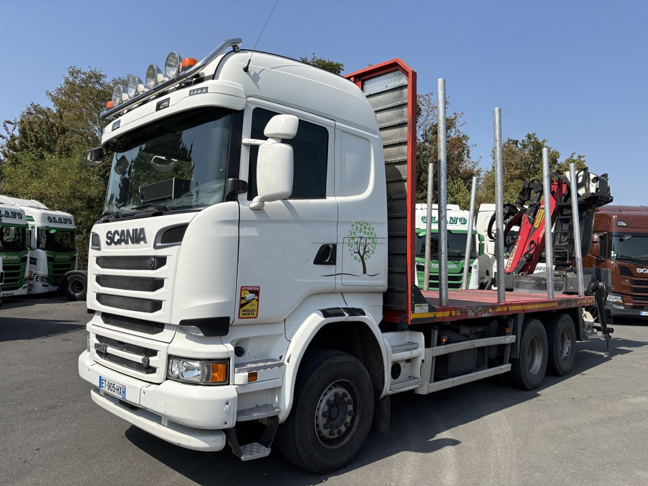 SCANIA R 580 CB6x4HHZ - Φορτηγό σασί: φωτογραφία 1 SCANIA R 580 CB6x4HHZ - Φορτηγό σασί: φωτογραφία 1