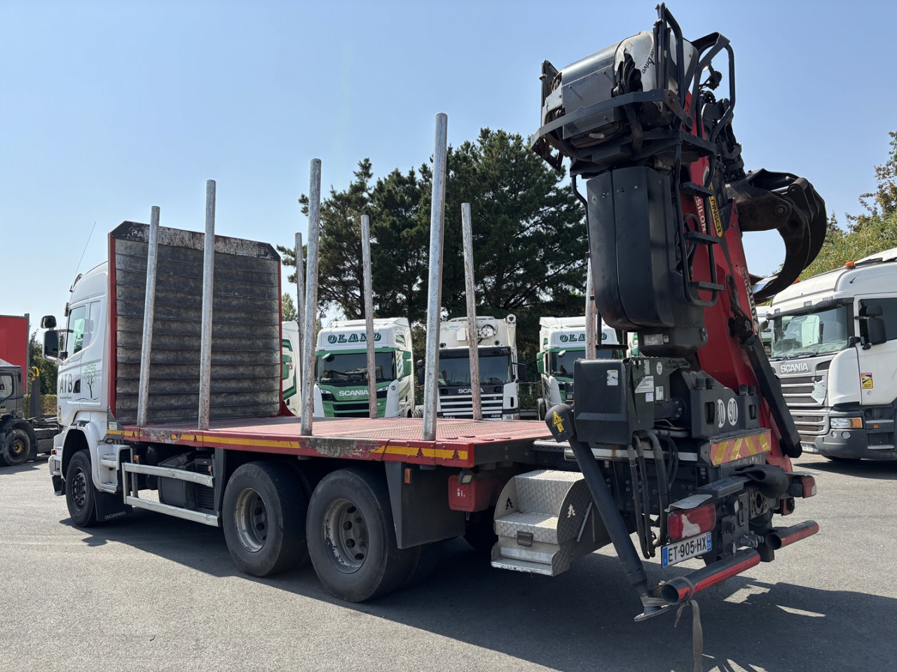 SCANIA R 580 CB6x4HHZ - Φορτηγό σασί: φωτογραφία 4 SCANIA R 580 CB6x4HHZ - Φορτηγό σασί: φωτογραφία 4