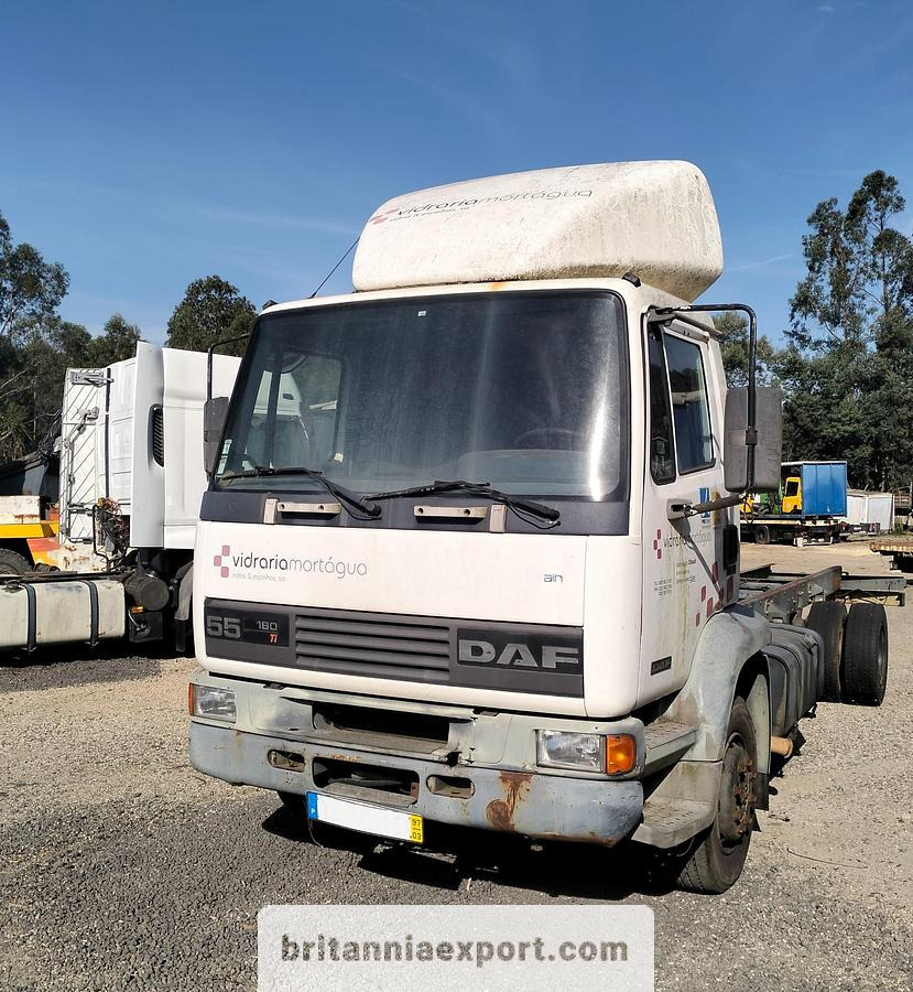 DAF 55 180 TI | 15 Ton | Euro 2 | ZF Manual | On springs | - Φορτηγό σασί: φωτογραφία 1 DAF 55 180 TI | 15 Ton | Euro 2 | ZF Manual | On springs | - Φορτηγό σασί: φωτογραφία 1