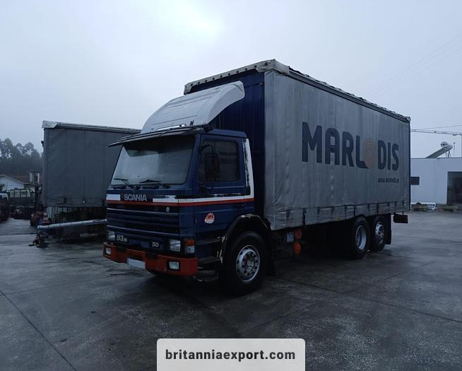 SCANIA P 93M 250 | 6X2 8 tyres | Manual injector pump | - Φορτηγό μουσαμάς: φωτογραφία 1 SCANIA P 93M 250 | 6X2 8 tyres | Manual injector pump | - Φορτηγό μουσαμάς: φωτογραφία 1
