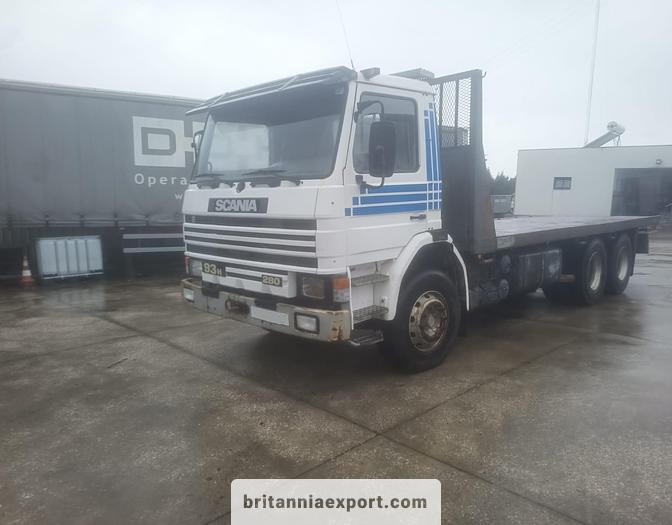 SCANIA P93H 280 6x2 10 Tyres Flatbed Truck – 26 Ton | On springs - Φορτηγό με ανοιχτή καρότσα: φωτογραφία 3 SCANIA P93H 280 6x2 10 Tyres Flatbed Truck – 26 Ton | On springs - Φορτηγό με ανοιχτή καρότσα: φωτογραφία 3