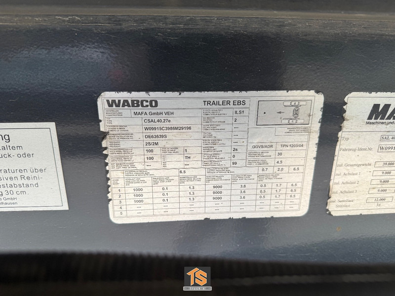 Mafa - MILCH TANK - 3 COMPARTIMENTEN - 30.000LITER - BELGIUM TOP - Επικαθήμενο βυτίο: φωτογραφία 5 Mafa - MILCH TANK - 3 COMPARTIMENTEN - 30.000LITER - BELGIUM TOP - Επικαθήμενο βυτίο: φωτογραφία 5