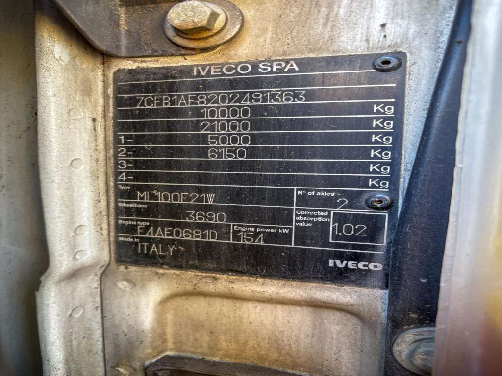 Καινούριο Φορτηγό μουσαμάς Iveco  EUROCARGO 4x4 Offroad Camper Winde: φωτογραφία 22