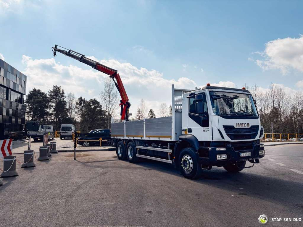 Iveco TRAKKER 450 6x4 PALFINGER PK 18502 SH Rotator - Φορτηγό με γερανό: φωτογραφία 2 Iveco TRAKKER 450 6x4 PALFINGER PK 18502 SH Rotator - Φορτηγό με γερανό: φωτογραφία 2