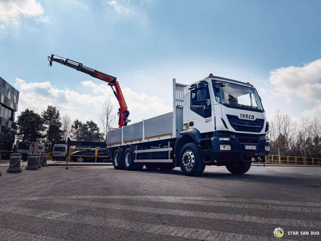 Iveco TRAKKER 450 6x4 PALFINGER PK 18502 SH Rotator - Φορτηγό με γερανό: φωτογραφία 4 Iveco TRAKKER 450 6x4 PALFINGER PK 18502 SH Rotator - Φορτηγό με γερανό: φωτογραφία 4