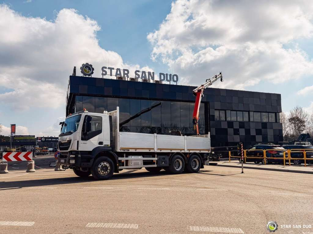 Iveco TRAKKER 450 6x4 PALFINGER PK 18502 SH Rotator - Φορτηγό με γερανό: φωτογραφία 5 Iveco TRAKKER 450 6x4 PALFINGER PK 18502 SH Rotator - Φορτηγό με γερανό: φωτογραφία 5