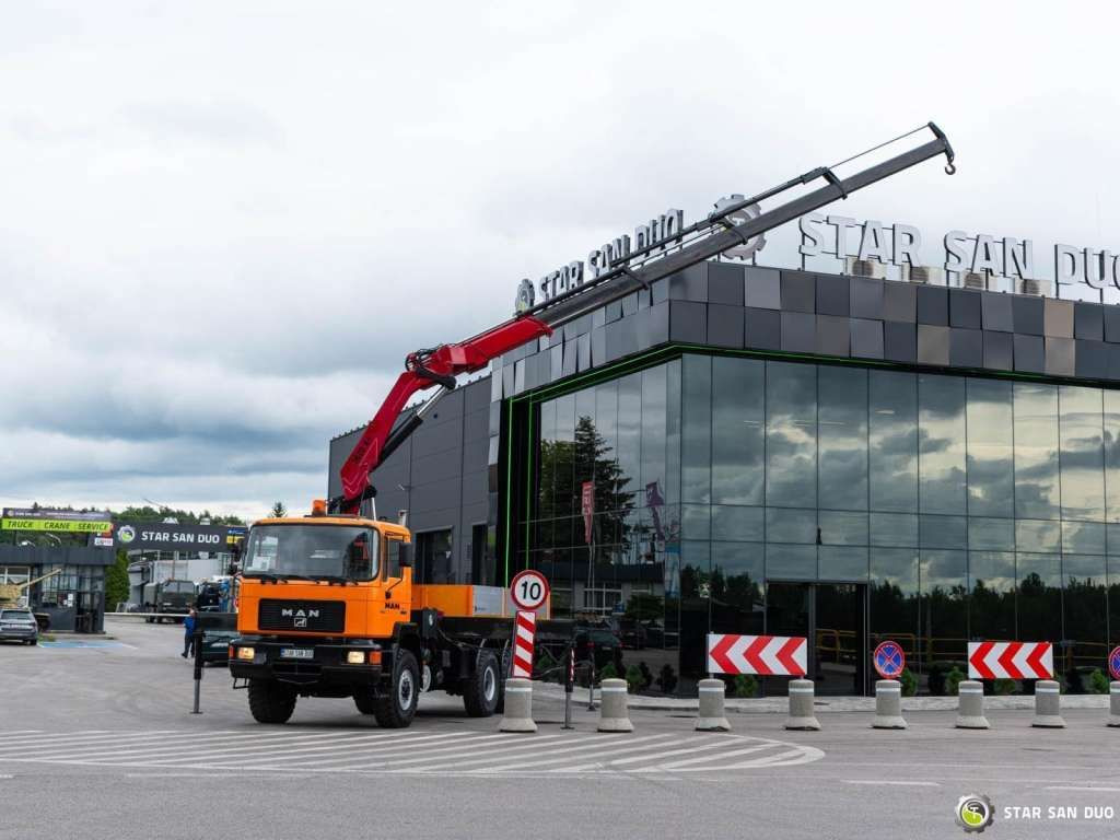MAN  27.402 F10 6x6 HMF 3620 K4 Hds Crane - Φορτηγό με γερανό: φωτογραφία 2 MAN  27.402 F10 6x6 HMF 3620 K4 Hds Crane - Φορτηγό με γερανό: φωτογραφία 2