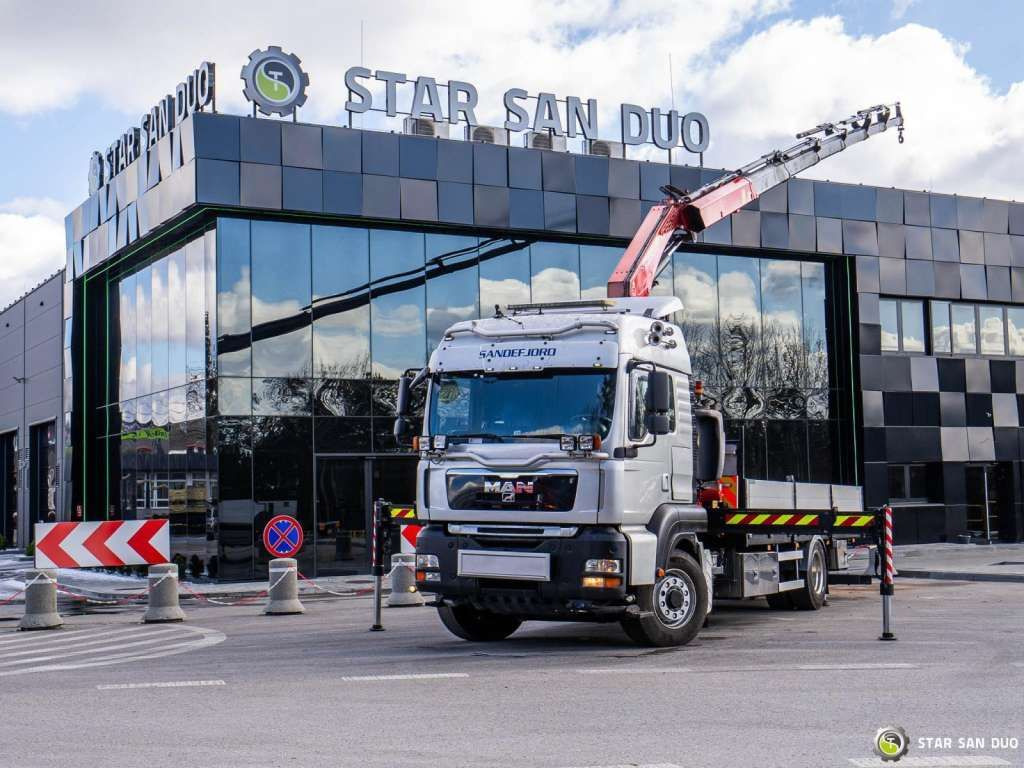 MAN TGA 18.350 4x4 Fassi F235 Crane Kran - Φορτηγό με γερανό: φωτογραφία 1 MAN TGA 18.350 4x4 Fassi F235 Crane Kran - Φορτηγό με γερανό: φωτογραφία 1