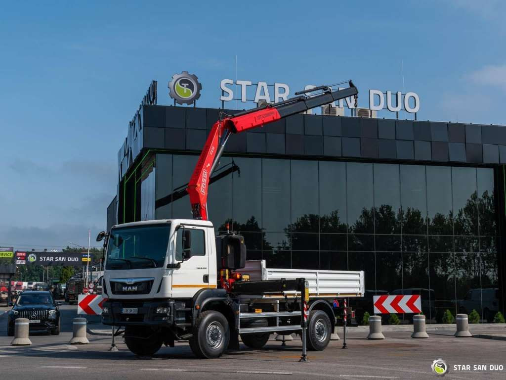 MAN TGM 18.250 4x4 Fassi F215A.0.23 Active HDS Cran - Φορτηγό με γερανό: φωτογραφία 5 MAN TGM 18.250 4x4 Fassi F215A.0.23 Active HDS Cran - Φορτηγό με γερανό: φωτογραφία 5