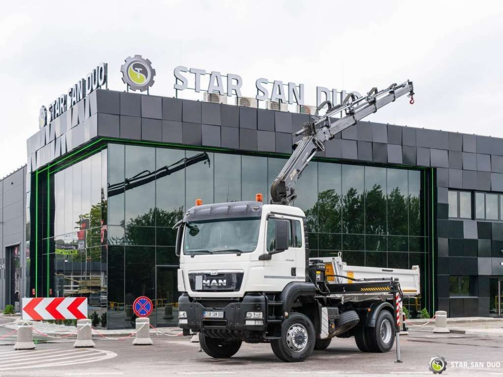 MAN TGS 18.360 4x4 HIAB 144 E-4 Crane Kipper - Φορτηγό ανατρεπόμενο: φωτογραφία 3 MAN TGS 18.360 4x4 HIAB 144 E-4 Crane Kipper - Φορτηγό ανατρεπόμενο: φωτογραφία 3